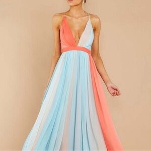 “Make It Magical" Maxi Dress in "Sweet Surprise" Red Dress Boutique - M